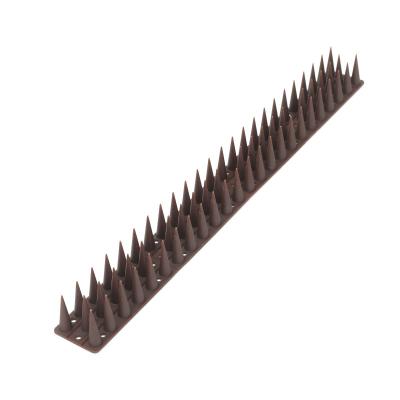 China Best Selling Sustainable Plastic Polycarbonate Bird Spike Cat Nails Outdoor Anti Bird Thorn Spikes plastik for sale