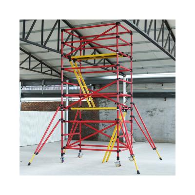 China Modern hot sale frame scaffolding for construction fiberglass scaffolding set sales mobile construction scaffolding frp for sale