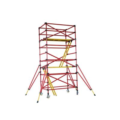 China Modern Australia 5.30m scaffolding metal tower fiberglass tower scaffolding for sale Japan standard scaffolding frame construction for sale