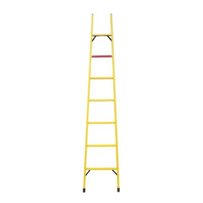 China Newest Hot Sale Single Straight Folding Ladders Fiberglass Aluminum Alloy Straight Ladder for sale