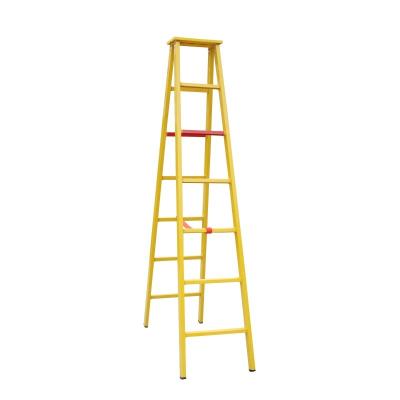 China Modern Insulating 3ft Universal Fiberglass Step Ladder Herringbone Step Ladder Universal Dielectric Ladder for sale