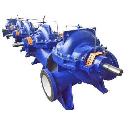 China Single Stage Double Suction Horizontal Split Case Pump High Efficiency for sale