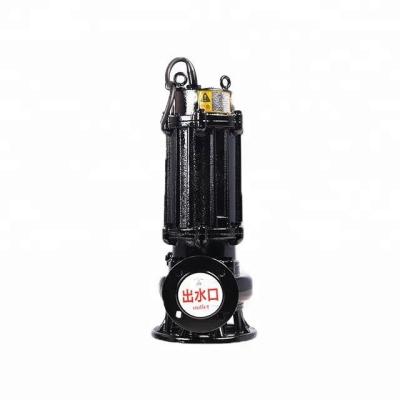 China Non Block Centrifugal Submersible Sewage Water Pump With Float Switch Big Flow for sale