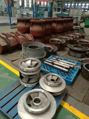 China Polished Silver Water Pump Impeller Replacement Open Close And Semi Open Type for sale