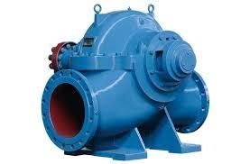 China Electric Horizontal Double Suction Centrifugal Pump Anti - Clockwise Rotation for sale