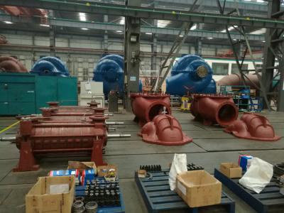 China Cast Iron Horizontal Split Case Multistage Pump / Multistage Booster Pump for sale