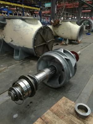 China Wear Resistant Centrifugal Pump Rotor / Multistage Submersible Pump Rotor for sale