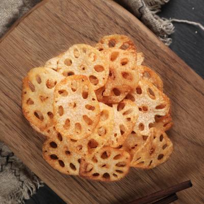 China Lotus Root Fresh Spicy Crispy Slices Snacks Dry Casual Snacks for sale