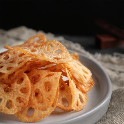 China Skillful Design Lotus Root Chips Healthy Snack Dried Crispy Dried Fruits Dehydrated Vegetables for sale