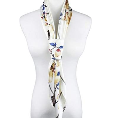 China Square New Arrival 2022 Custom Design 130Cm 100% Artificial Silk Satin Digital Printing Square Scarf for sale