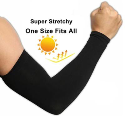 China High Quality Outdoor Long Compression Arm Sleeve And Hand Anti-UV Cooling Sleeves for sale