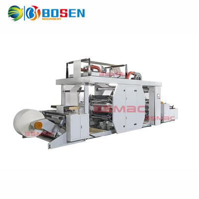 China Garment Shops Full Automatic High Speed ​​Four Colors Paper Flexographic Printing Machine for sale