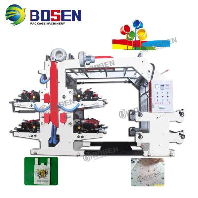 China Factory 4 Color Flexo Printing Machine , Flexographic Printing Machine for sale