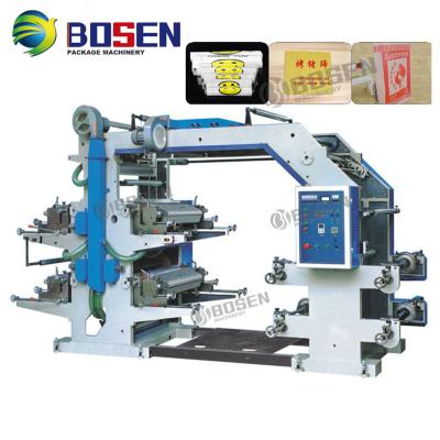 China Bill Printer 4 Color Model YT 4600 YT4800 YT41000 Flexographic Printing Machine for sale