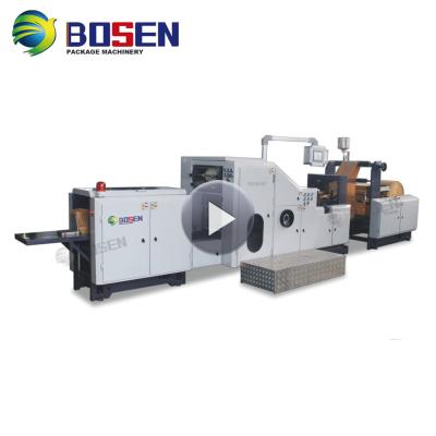 China BS-290 Full Automatic Package Bag Square Bottom Paper Bag Making Machine BS 290 for sale