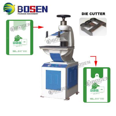 China Plastic Bags Carry Bag Punching Machine for sale