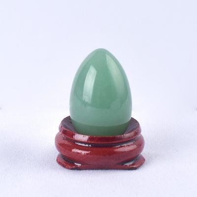 China China Wholesale Best Price High Quality Natural Green Aventurine Yoni Egg for Kegel Exercise for sale