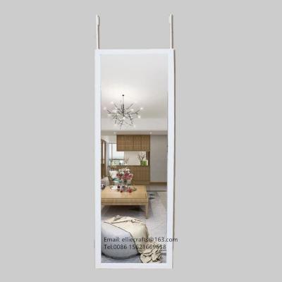 China Decorative Home Decorative PS Framed Integral Hanging Over Door Mirror 36x120cm 40x150cm for sale