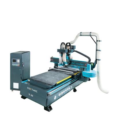 China 12000 24000 rpm SYNTEC Servo Motor Woodworking CNC Router for Furniture Industry Needs for sale