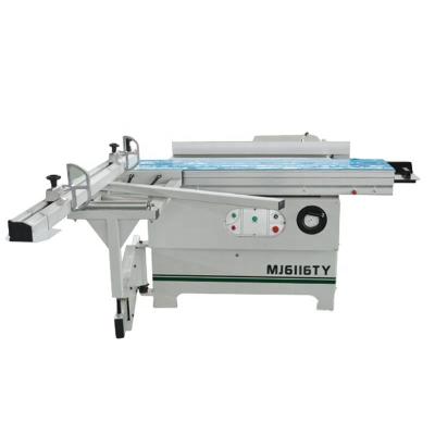 China Woodworking OSETMACH High Precision VERTICAL Style Sliding Table Saw Cutting Machine for sale