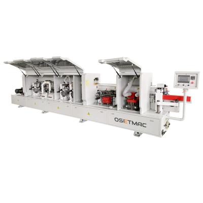 China Woodworking 45 Degree Edge Banding Machine with Corner Trimming Function and 380V Voltage for sale