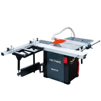 China Small Table Saw for Woodworking 680*580mm Crosscut Table Size Sliding Table Panel Saw for sale