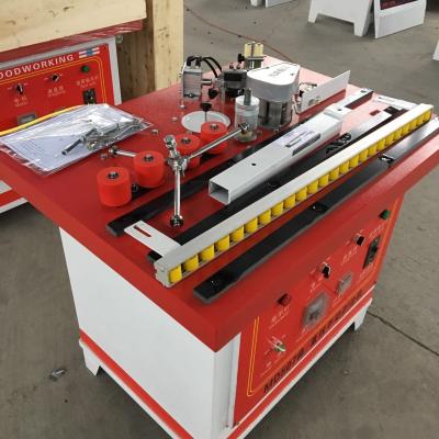 Κίνα Έπιπλο Εγχειρίδιο Edge Banding Machine Υψηλή Ταχύτητα Με Χυτοσίδηρο Worktable προς πώληση