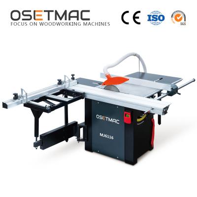 China Mini Woodworking Sliding Table Saw MJ6116 que desliza o painel viu a máquina à venda