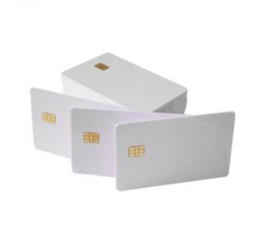 China COMPATIBLE Contactless IC Smart Card Rfid Card PVC Visa Credit Card Blank Size for sale