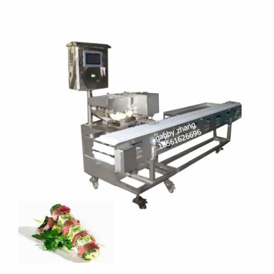 China All kinds of skewe product stainless steel meat use kebab skewer machine for sale