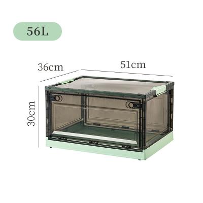 China Viable Wholesale Multifunctional Storage Box Student Bookcase Outdoor Camping Folding Storage Box for sale