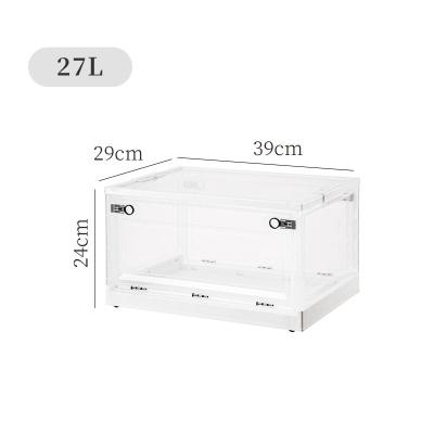 China Office Home Stackable Universal Foldable Storage Box Professionally Made Viable for sale