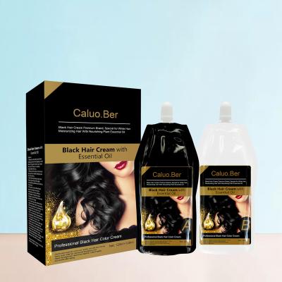 China OEM and ODM China Permanent Black Hair Color Hair Color Wholesale Shampoo Herbal Natural Hair Dye for sale