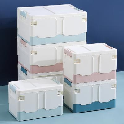 China Viable Folding Plastic Collapsible Container Crate Collapsible Plastic Collapsible Box for sale