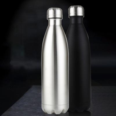 China 17 oz Vacuum Flask Sustainable Double Wall Stainless Steel Heat Resistant Insulated Water Cola Bottle for sale