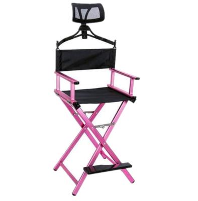 China Comfortable Outdoor Folding Beach Chair Aluminum Alloy Leisure Sling Chair Bar Office Direct Makeup Chair for sale