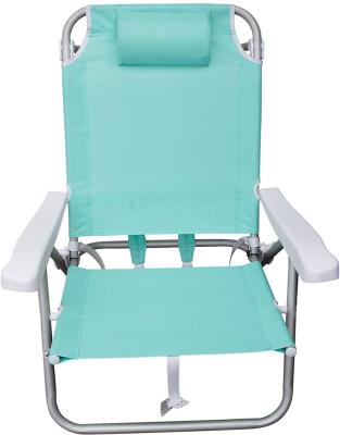 China Rucksack Beach Chair, Tropical Twist, Sit Couch Lie Down Sun Bed for sale