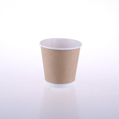 China Double Wall Paper Cup 10oz Eco - Friendly Recyclable With Lid For Hot Drink for sale