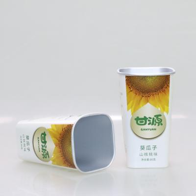 China DOUBLE WALL 560ml Square Disposable Single Wall Paper Cup With Aluminum Foil For Snack Packing for sale