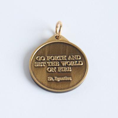 China Other Wholesale Customized Design Necklace Pendant Gold Plated Metal Charm Pendants for sale