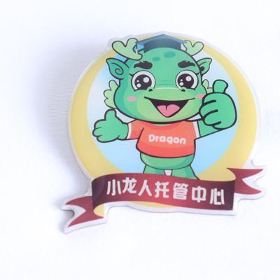 China Europe Manufacturer Wholesale Hot Selling Custom Resin Cartoon Anime Acrylic Pins Badge for sale