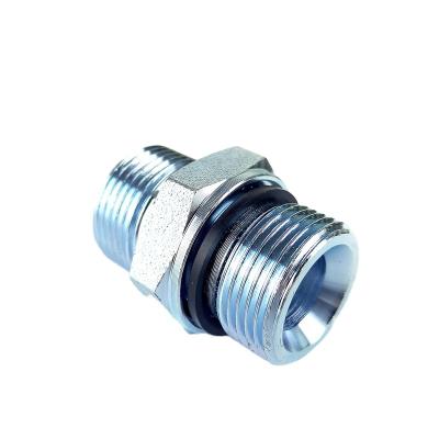 China Hydraulic Seal Fitting Connected To Metric Straight Hose 1CM/1DM-WD Male Thread Hydraulic Hose Fittings Adapter for sale