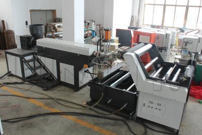 China Light Weight Plastic Strip Making Machine , PP / HDPE Rope Maker Machine for sale