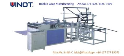 China 4 - 6.5kw Air Bubble Wrap Manufacturing Machine 200 - 700mm Width for sale