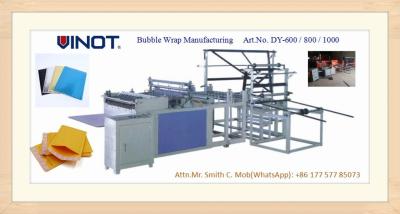 China Large Air Bubble Roll Manufacturing Machine , Max Width 1000mm for sale