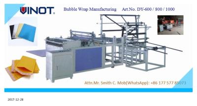 China Energy Saving Air Bubble Wrap Manufacturing Machine , Max Width 600mm for sale