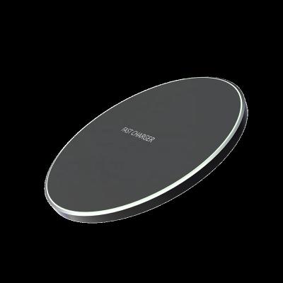 China Fast Wireless Charger 10w / 15w Fast Wireless Charger With Light Indicate And Security Technology for sale