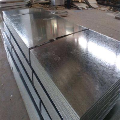 China El acero galvanizado sumergido caliente de AISI DX51D Z100 cubre fosfatar la hoja galvanizada de 12m m en venta