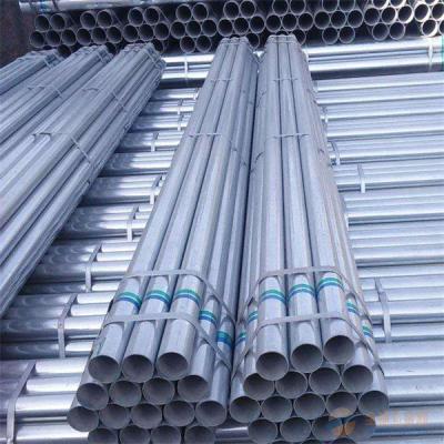 China DC52D Z80 Galvanized Steel Pipes 108mm OD 3mm Zinc Coated Sliver Color for sale