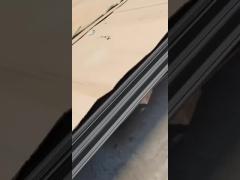 Stainless steel plate warehouse inventory display
